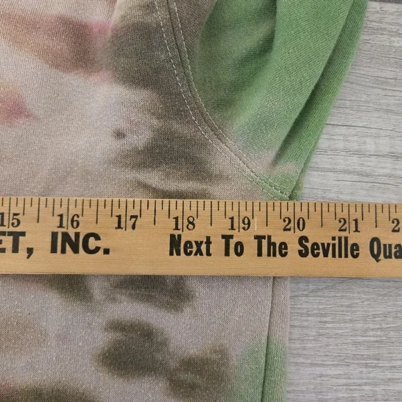 GRATEFUL DEAD Forever Bear Tie-Dye Sweatshirt Womens Size Small Green Brown 2021 - Picture 7 of 8